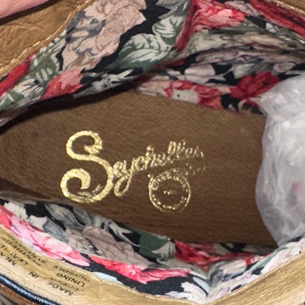 Seychelles Stylish Western Tan Leather Ankle Boots - Picture 9 of 9